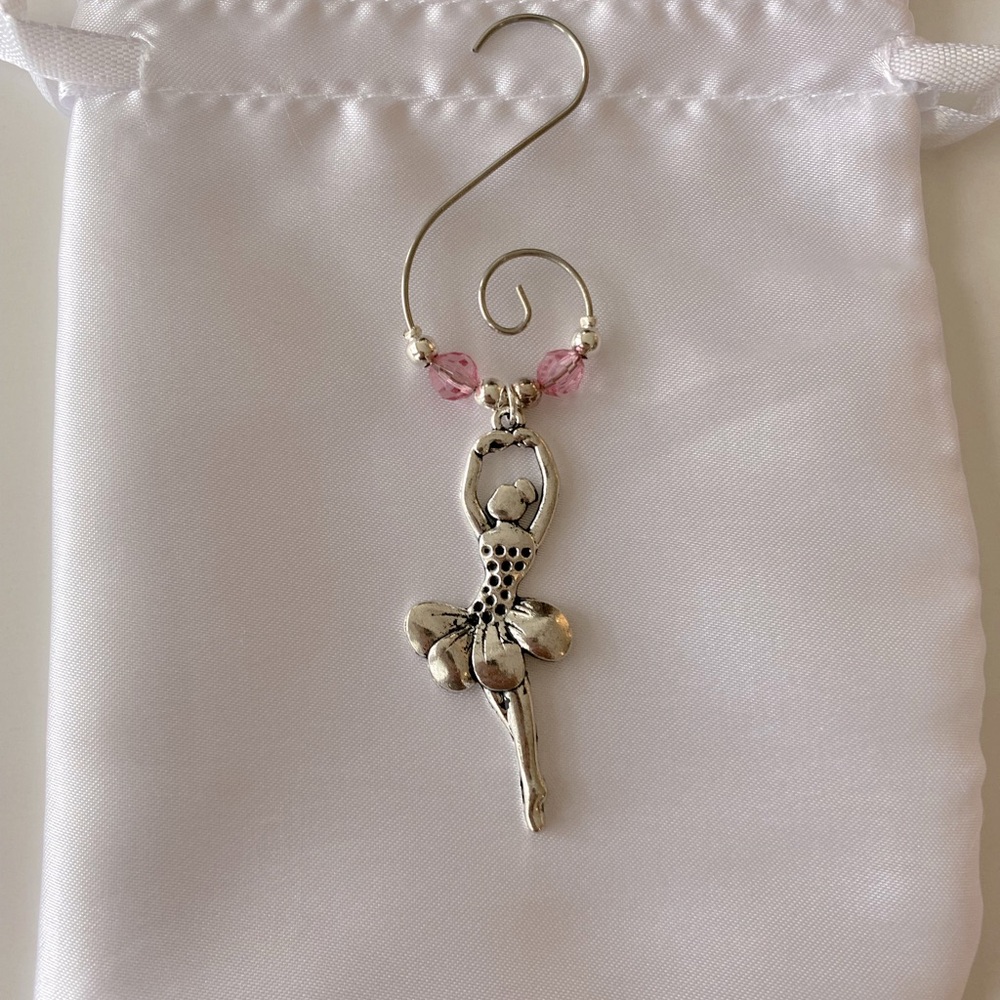 Girls Ballerina Holiday Ornament